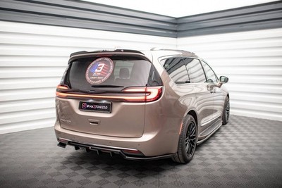 Maxton Design Heckspoiler Lippe passend für Chrysler Pacifica Mk2 schwarz Hochgl