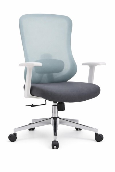 Ergonomischer BüRostuhl Mit Mesh-RüCkenlehne, Verstellbaren Armlehnen-image
