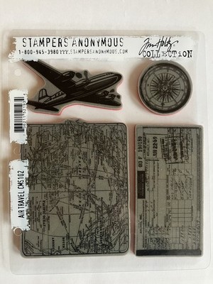 Tim Holtz Stampers Anonymous Stempel Platte CMS102