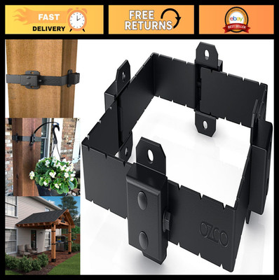 Decorative Ironwood Post Band Clamp 8''x8'' for Pergolas, Decks & Outdoor Structur