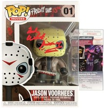 Ted White signed Funko Pop Figure Jason Voorhees Friday the 13th Part 4 The Fina