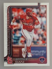 Michael Siani 2025 Topps 289 NM