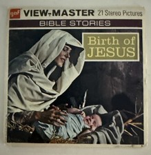 View-Master BIRTH OF JESUS - B875 - 3 Reel Set Booklet V2