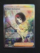 Pokemon TCG Erika's Invitation 203/165 Scarlet & Violet 151 Special Rare NM 2 on eBay
