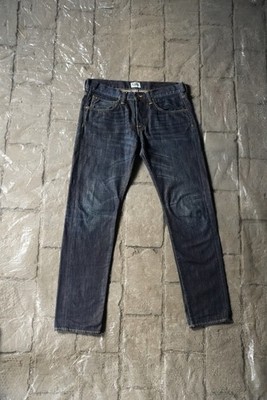 Vintage Edwin jeans / Straight fit in dark wash denim 33x32 Y2K