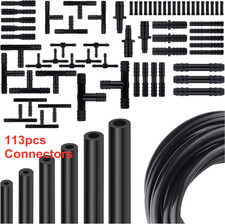 Kit de manguera de vacío de silicona de 6 piezas de 5 pies 1/8" a 3/8" para automóvil Nissan + conectores 113 piezas