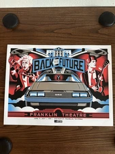 Back to the Future Mondo 18x24 Poster Limited Edition Screen Print