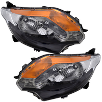 Scheinwerfer Set FüR Fiat Fullback Mitsubishi L200 2016- H4 Schwarz Lwr Motor