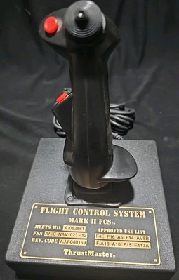 Thrust Master MARK 2 FCS Controller Flight Control System Vintage  GP