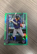 2025 Topps Pro Debut - Bairon Ledesma #PD-192 Green Foil /99 (RC)
