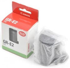 TESTED Mint in Box Canon GR-E2 Battery Grip Holder w/Cover EOS 1 1N 1V 3