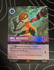 Disney Lorcana Mrs. Incredible Created by the Vine 213/207 Epic 