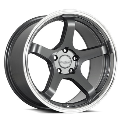 18'' Katana Racing HR05 Gloss Gunmetal Wheel 18x8.5 5x120 35mm Hiro Spec Rim