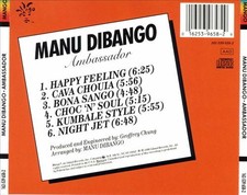 MANU DIBANGO - AMBASSADOR NEW CD