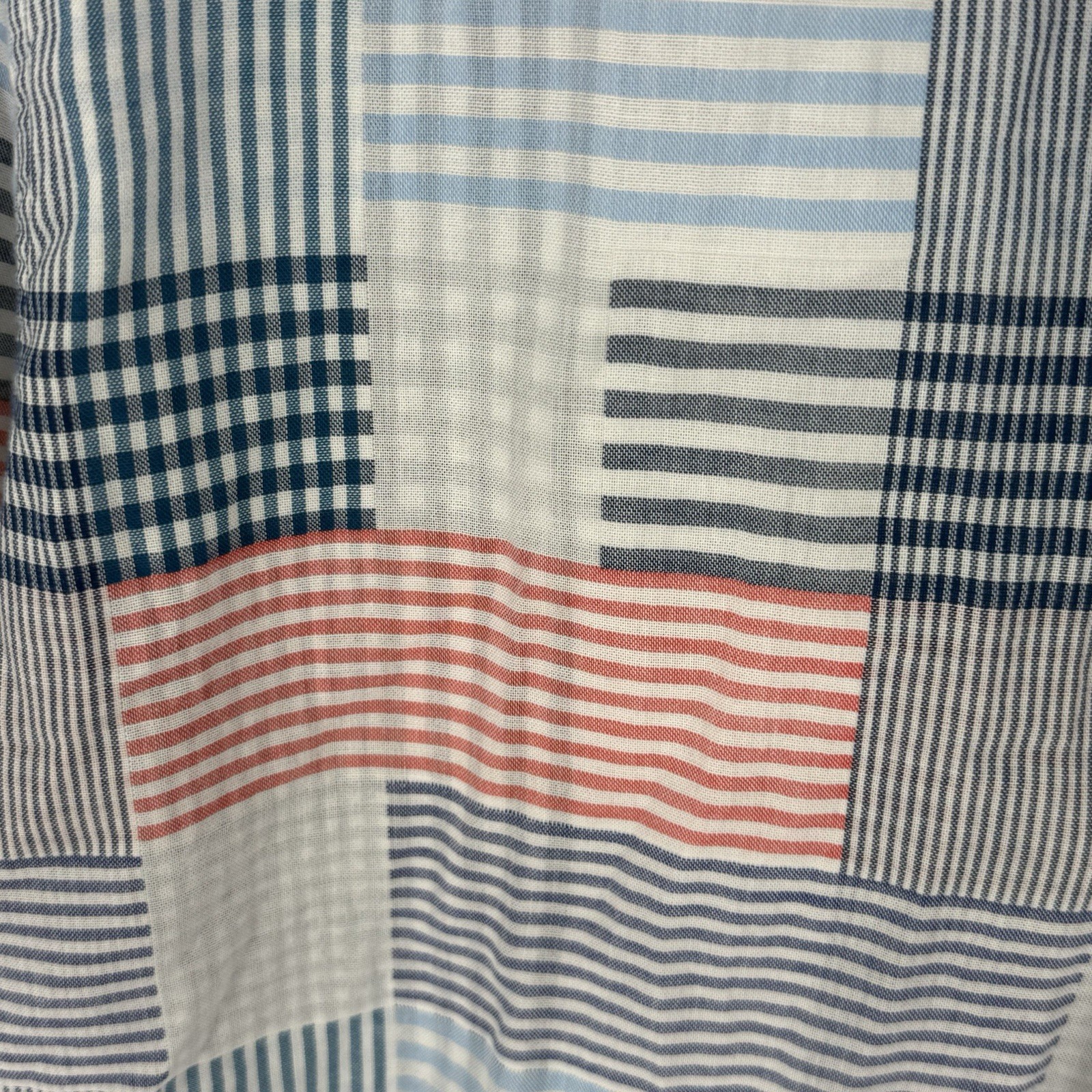 Brooks Brothers Multicolor Patchwork Long Sleeve … - image 2