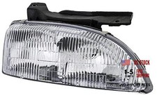 1590035 Headlight Assembly Fits Select Chevrolet Models Clear Passenger Side