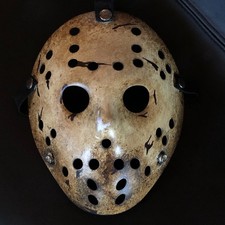 Jason Voorhees mask, Never Hike Alone inspired, custom hand-painted