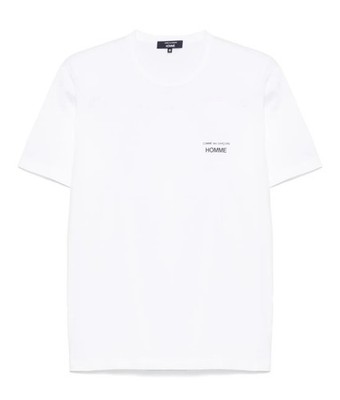 Comme des Garçons Homme logo-print T-shirt Size L