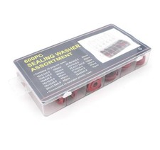 Fibre Washer Assorted Kit - 600 Pcs Fiber Washer Red Steel Paper Insulation Uk