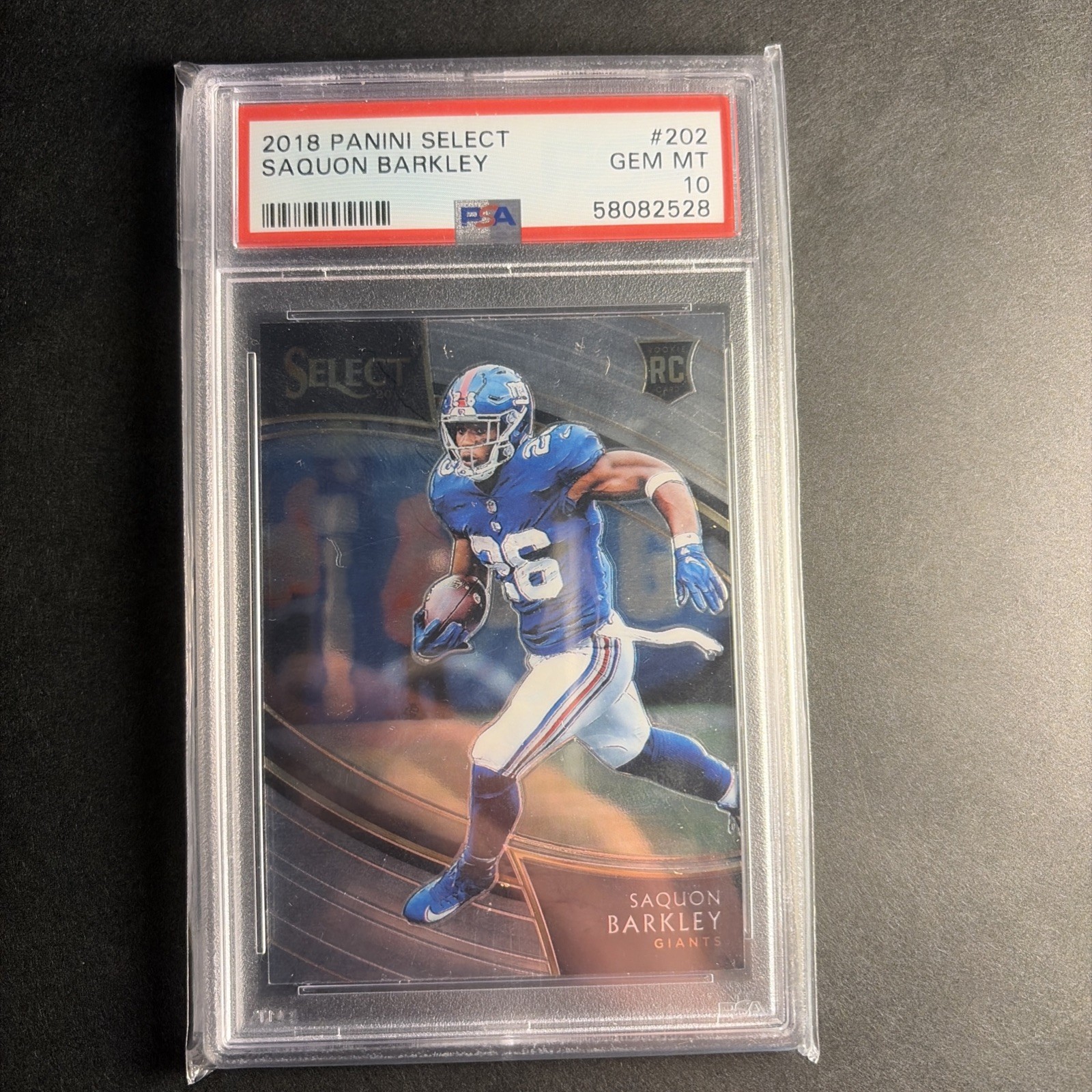 Saquon Barkley Panini Select #202 Base