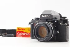 [ Near Mint 173xxxx ] Nikon F3 HP Black Body SLR Ai-s 50mm F1.4 Lens From JAPAN