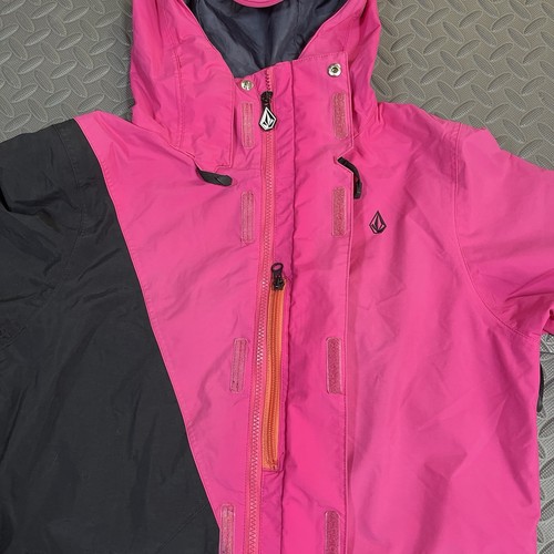 Volcom Nimbus 10000mm Snowboard Ski ARC Jacket Vented Hooded Womens Medium - Picture 8 of 14