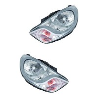 Halogen Scheinwerfer Set Links & Rechts Hauptscheinwerfer H4 FüR Hyundai I10