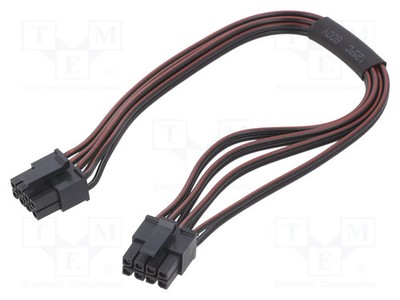 weiblich-weiblich PIN: 8 TLYp Isolation: PVC 0,2m Kabel 4A