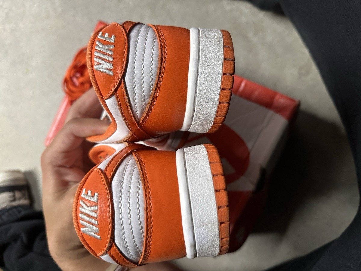 Nike Dunk Low Retro SP Syracuse 2020 White Orange Black Blaze