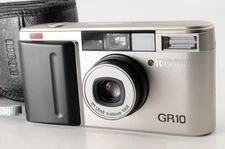 Xmas Sale LCD WORK [N MINT++] Ricoh GR10 Silver 28mm F2.8 35mm Film Camera JAPAN