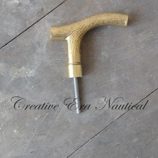 Solid Brass Designer Handle Victorian Vintage For Wooden Walking Cane /Handle