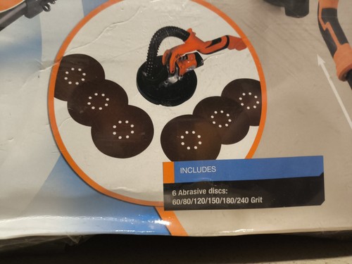 Vitrex VITLRS700L 240V Long Reach Drywall Sander Variable Speed 600W LRS700 - Picture 3 of 8