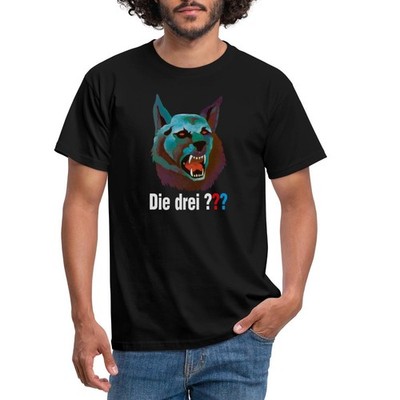 Die Drei Fragezeichen Der Karpatenhund Männer T-Shirt