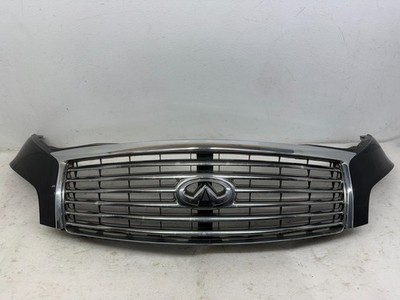 2011-2012 INFINITI QX56 FRONT RADIATOR GRILLE GRILL W/ BEZEL EMBLEM CAMERA OEM