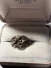 vintage sterling silver puzzle ring