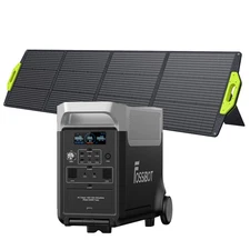 FOSSiBOT F3600 PRO 3600W 3840Wh Power Station + 200W Solar Panel Solar Generator