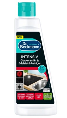 21,30 /L- 6x Dr. Beckmann- Intensiv -Glas-,Keramik- und Edelstahlreiniger- 250ml