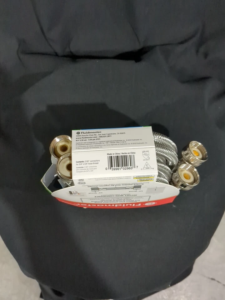 Mangueras de suministro de agua para lavadora Fluidmaster 60" 9WM60P2 Foto 3 de 4