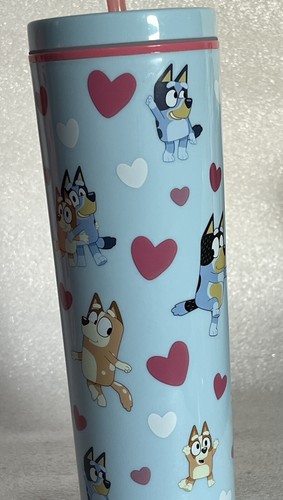 New Zak Designs 23oz Bluey Valentine’s Day Tumbler Limited Edition 2025 - Picture 9 of 11