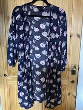 Ichi Navy And Pink Kimono Size Xs S