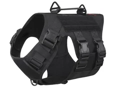 Tactical Scorpion Gear Level IIIA Dog Soft Body Armor Canine Vest Harness D10