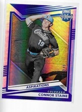 CONNOR STAINE 2022 PANINI ELITE EXTRA EDITION ASPIRATIONS CARD #146  /349