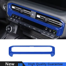 For Toyota Land Cruiser Prado Bright Blue Middle Console Air Outlet Vent Frame
