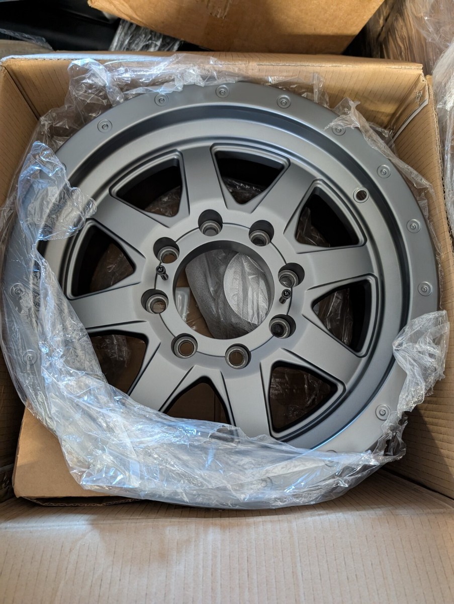 Granite Alloy GA643 8-Lug Anthracite Painted Wheel 17×8.5 12 643