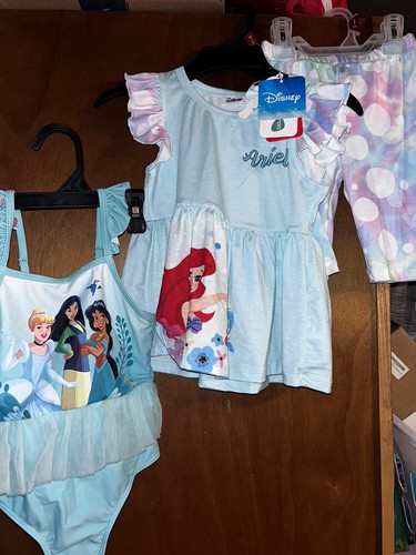 Disney Princess Bundle Girls 5-6 NWT MSRP$65