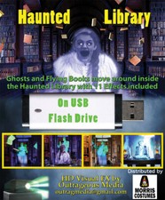 Haunted Library Dvd - Outrageous Media