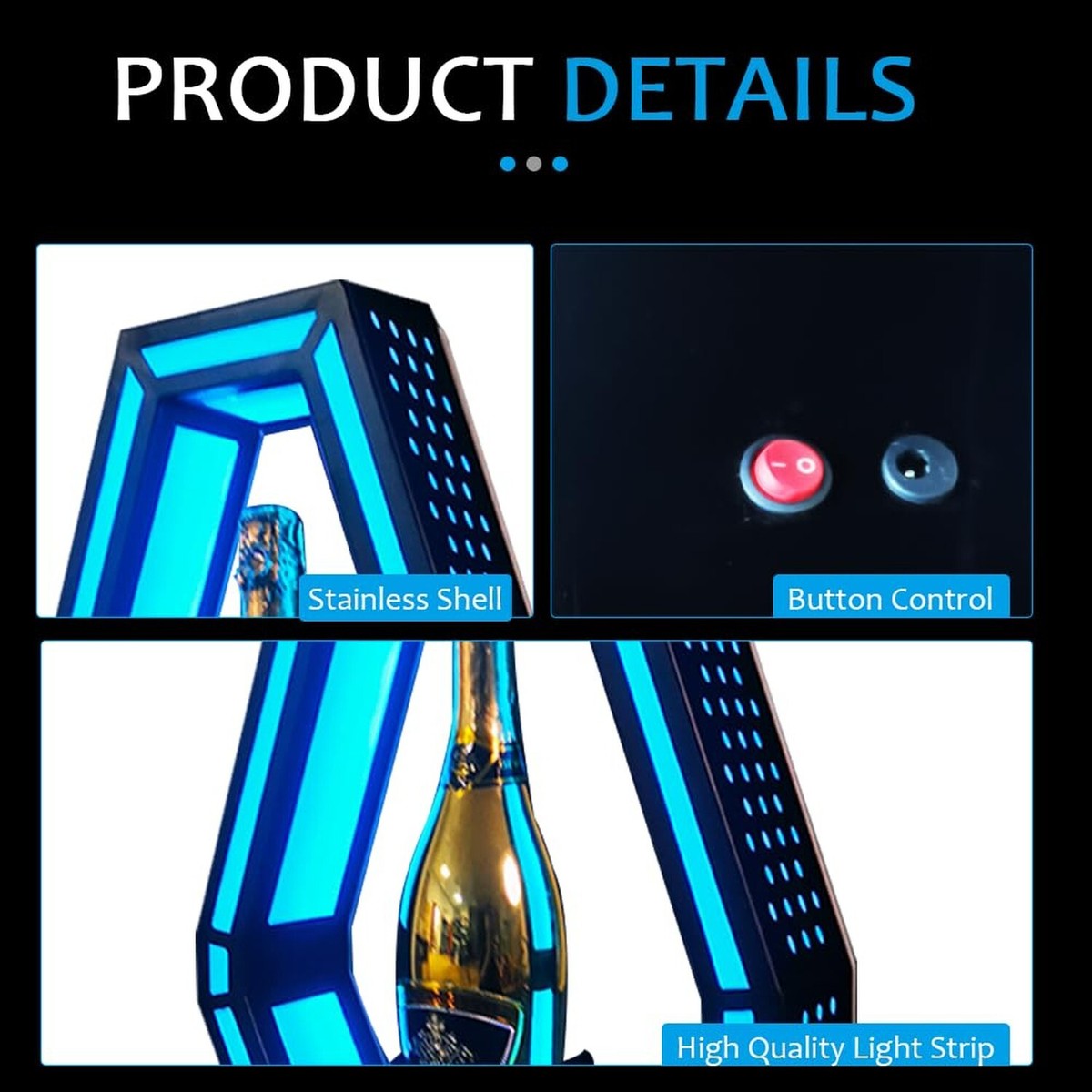Custom Bottle Presenters | LED Bottle Presenters