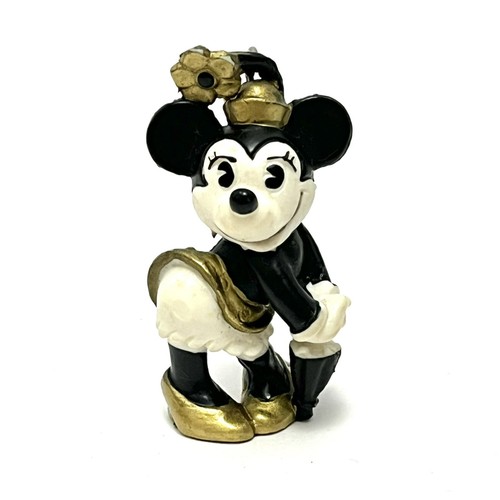 Official Vintage 1986 Disney Minnie Mouse Bullyland Bully Key Ring Keychain - Picture 2 of 4
