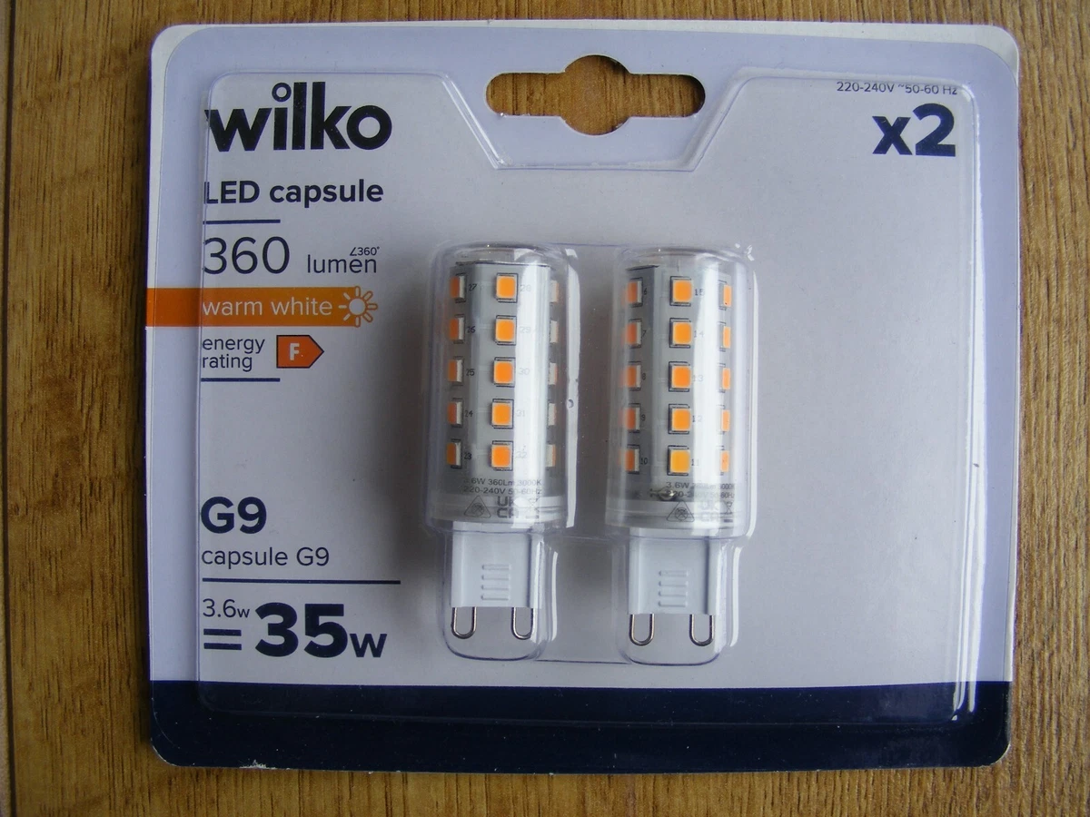 Wilko Light Bulbs G9 Shelly Lighting