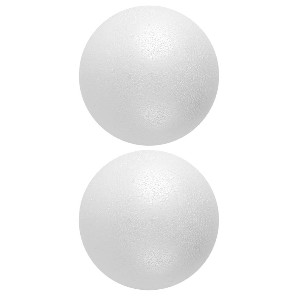 6 Pcs Round Foam Ball Craft Spheres Models Polystyrene Shapes Giant eBay